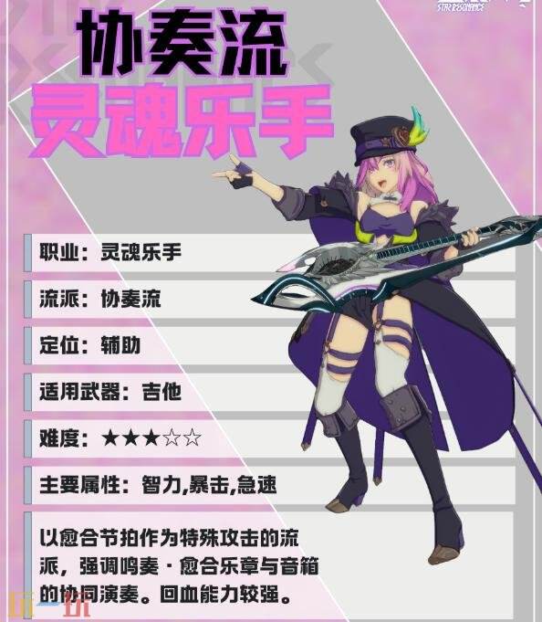星痕共鸣灵魂乐手协奏流怎么培养 灵魂乐手协奏流职业培养攻略