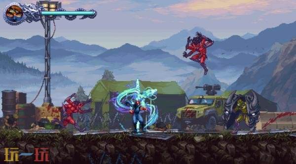 横版卷轴经典平台动作《忍者外传：怒之羁绊》现已正式发售