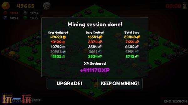 简短增量挖矿游戏《Keep on Mining!》现已正式发售