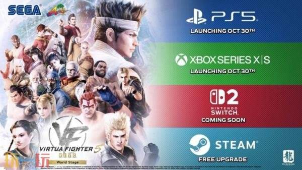 《Virtua Fighter 5 REVO World Stage》将于10月30日推出