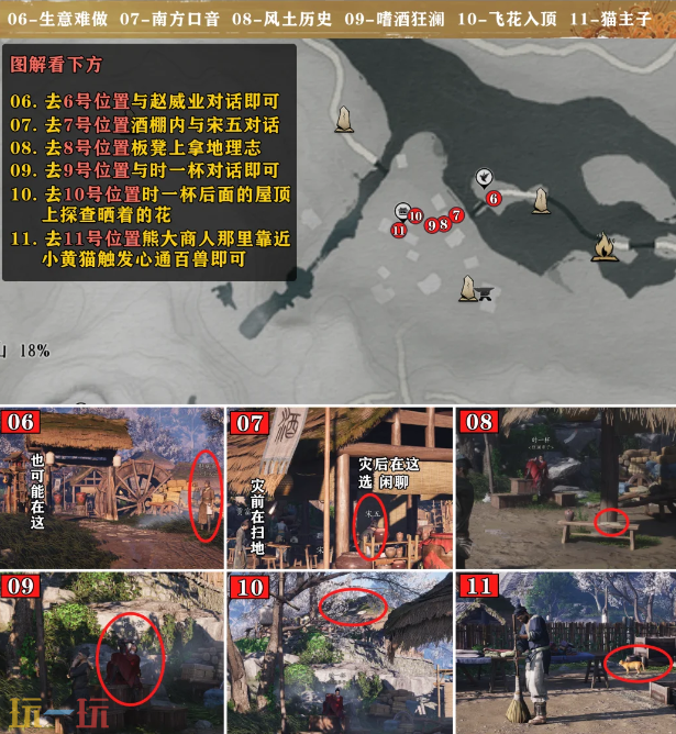 燕云十六声神仙渡见闻位置在哪 清河神仙渡见闻收集