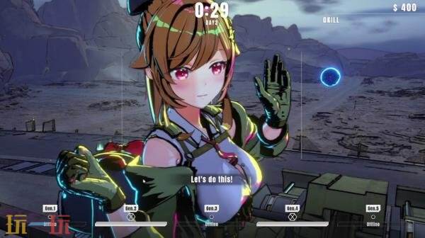 电磁炮塔防御射射击《御炮少女》将于8月25日发售