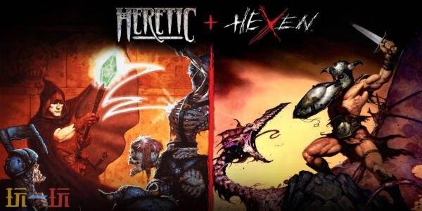 射击游戏《Heretic + Hexen》重制版现已正式发售