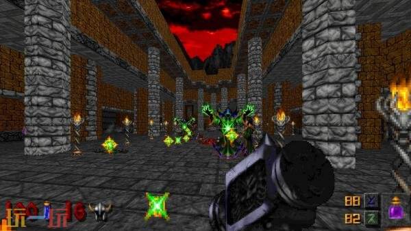 射击游戏《Heretic + Hexen》重制版现已正式发售