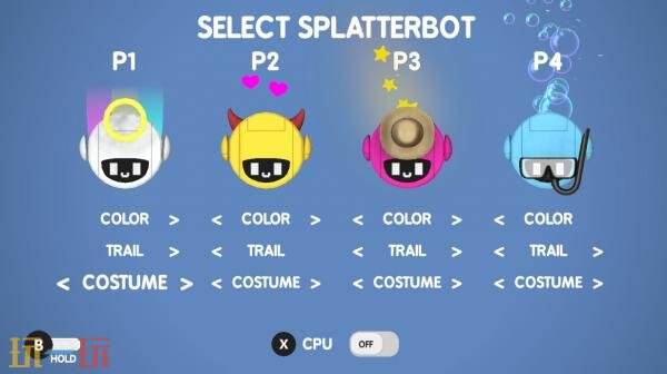 本地多人派对游戏《Splatterbot》将于9月4日正式发售