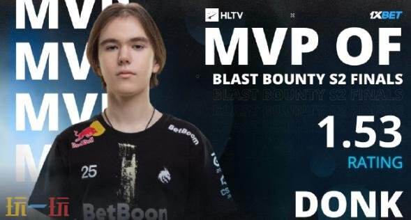 CS2 Blast赏金赛S2结束！Spirit夺冠！donk荣膺MVP
