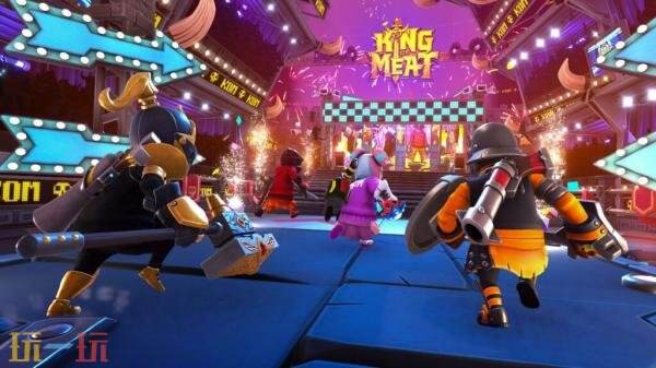 四人合作战斗游戏《King of Meat》将于10月7日推出