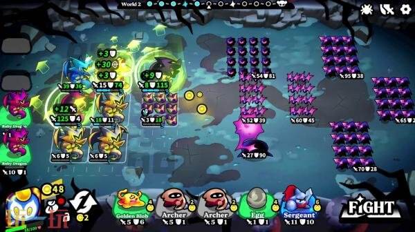 回合制肉鸽自走棋《斗阵骑士 Knightica》现已正式发售