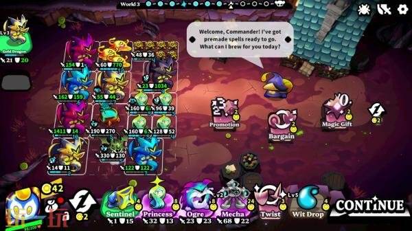 回合制肉鸽自走棋《斗阵骑士 Knightica》现已正式发售