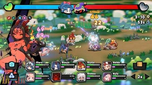 放置自走棋游戏《魔物少女自走棋》现已免费推出