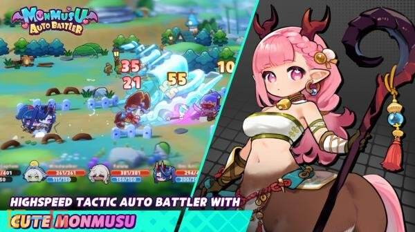 放置自走棋游戏《魔物少女自走棋》现已免费推出