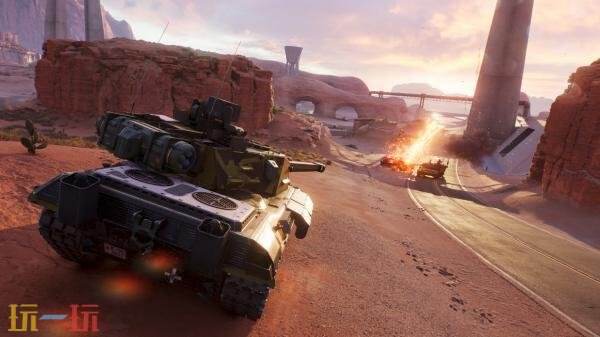 快节奏10V10射击游戏《坦克世界：HEAT》预告发布