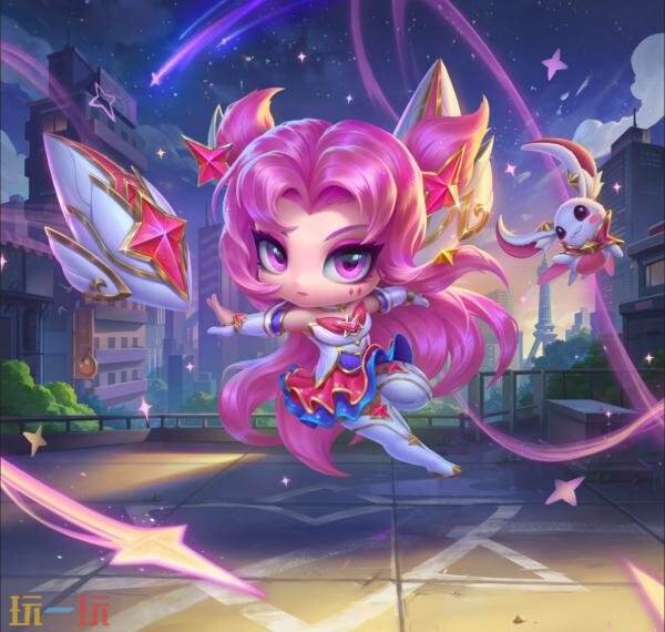 英雄联盟云顶之弈星之守护者 小小卡莎和至尊魔女 小小莫甘娜上线！