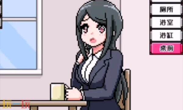 闹鬼的房子像素女孩直装互动 值得一玩的像素slg神作