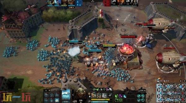 免费4V4在线竞技策略《March of Giants》封闭Alpha测试9月2日开启