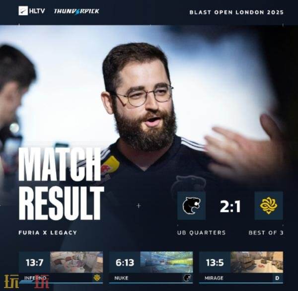 CSGO BLAST伦敦公开赛次日赛果！Spirit晋级胜者组