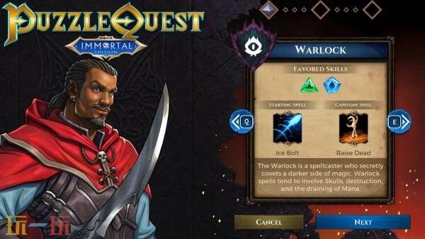 经典三消益智游戏《Puzzle Quest：不朽版》将于9月18日发售