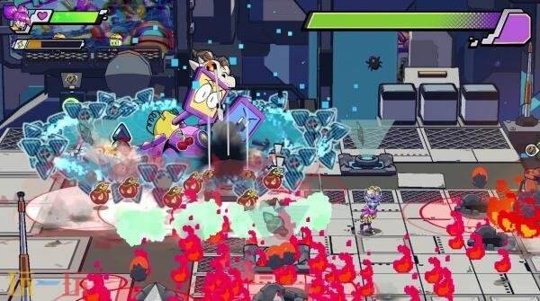 横向卷轴格斗游戏《Robo Frenzy》2026年Q2登陆
