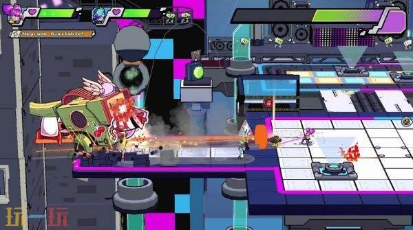横向卷轴格斗游戏《Robo Frenzy》2026年Q2登陆