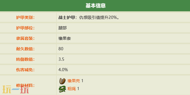 禁闭求生2怎么做橡果护胫 橡果护胫制作教程