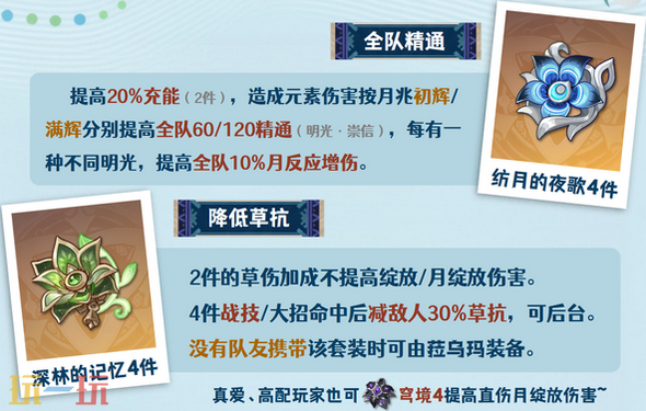原神菈乌玛带什么圣遗物 菈乌玛圣遗物推荐