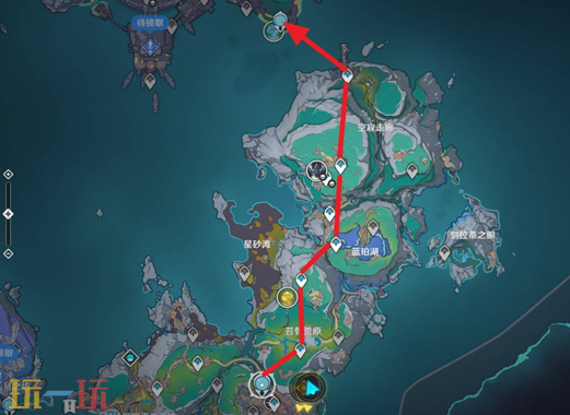 原神6.0新圣遗物秘境位置是什么 纺月穹境秘境路线