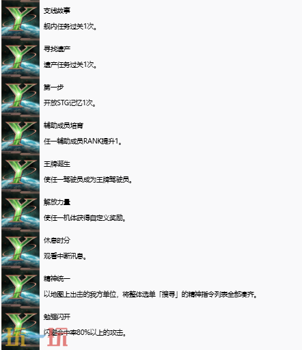 超级机器人大战Y奖杯有哪些 全奖杯解锁条件一览​