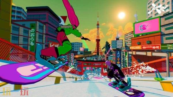 街机单板滑雪《HYPERYuki: Snowboard Syndicate》公布