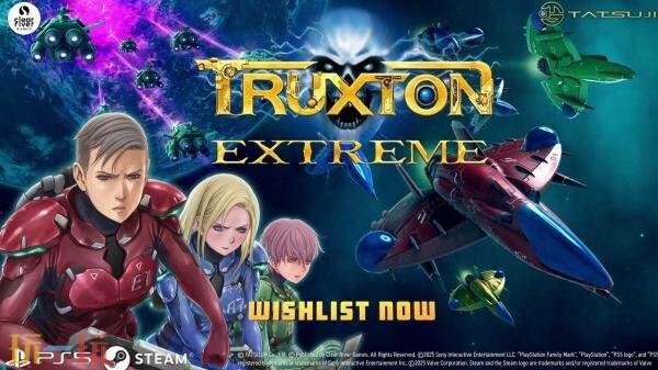 射击游戏《Truxton Extreme》最新预告发布 将加入合作模式