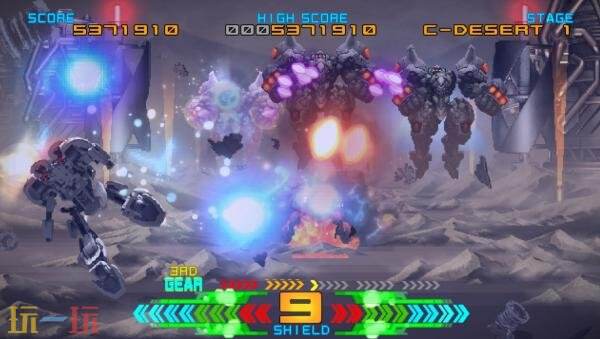 伪3D风格射击《午夜出击》10月23日登陆Switch平台