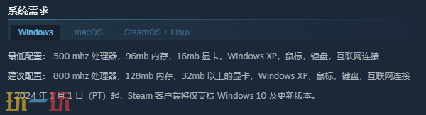 反恐精英Counter-Strike配置要求 Counter-Strike推荐配置