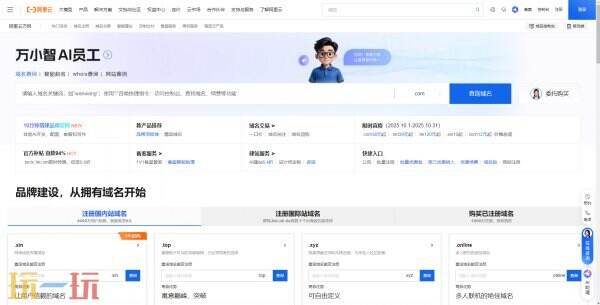 域名查询网站入口是什么 域名查询平台