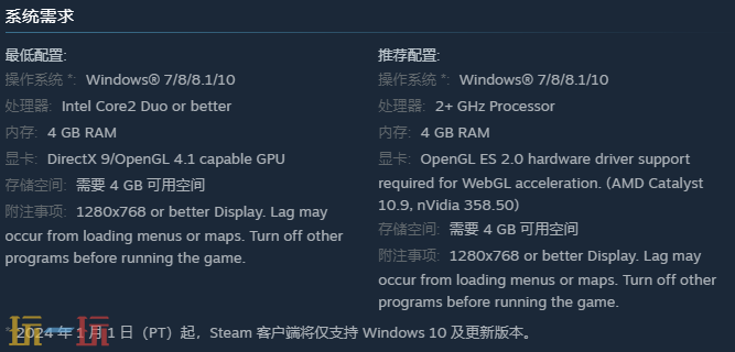 冲突的意志配置要求 冲突的意志推荐配置