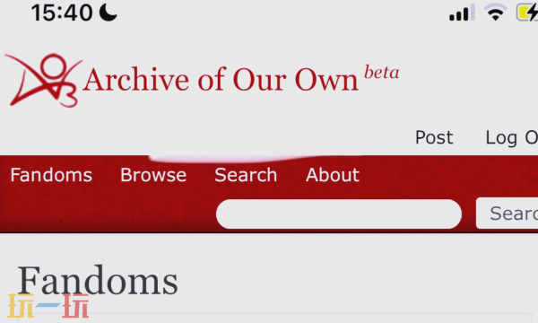 AO3官网登录入口 AO3同人作品平台