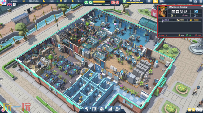 模拟策略游戏《超级电影大亨》现已正式发售