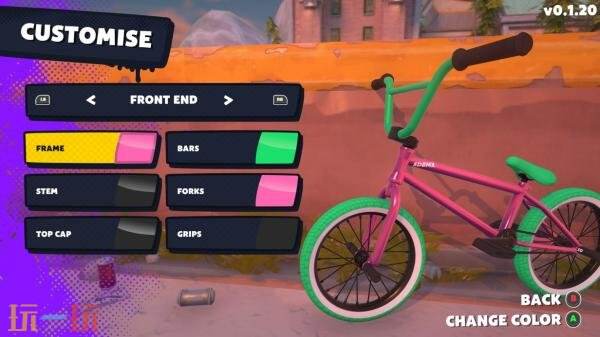 街机体育动作《Streetdog BMX》26年1月14日在PC发售