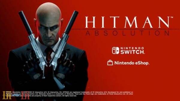 潜行动作《杀手:赦免》Switch版将于11月13日发布