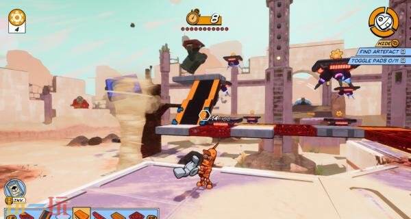 3D动作平台游戏《Junkster》即将推出