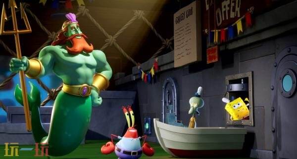 3D欢乐动作冒险《海绵宝宝：潮汐巨神》现已正式发售