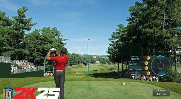 《PGA TOUR 2K25》Switch2版本将于2026年2月6日发布