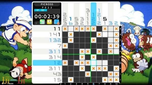 《PICROSS S Capcom Classics edition》11月27日登陆Switch平台