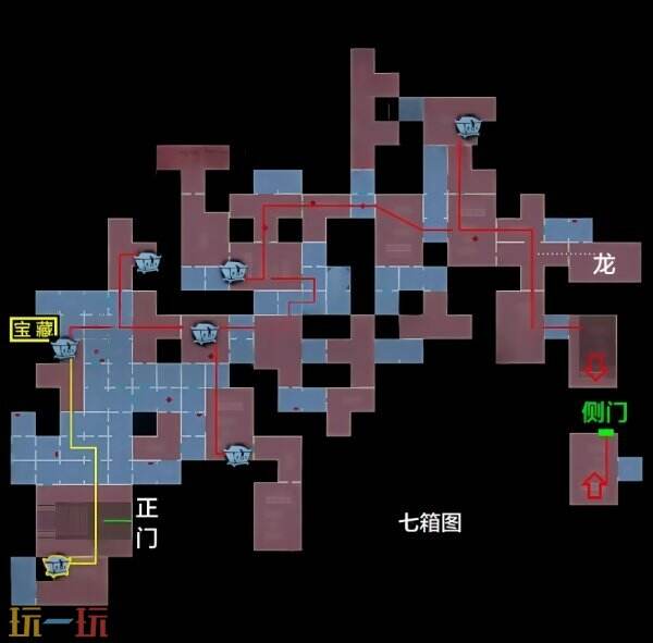 超自然行动组精绝古城小抄完整版 宝藏图小抄高清大图
