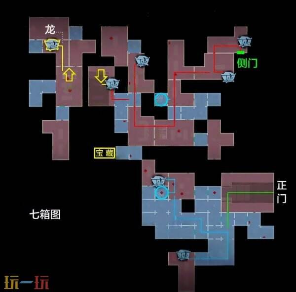 超自然行动组精绝古城小抄完整版 宝藏图小抄高清大图