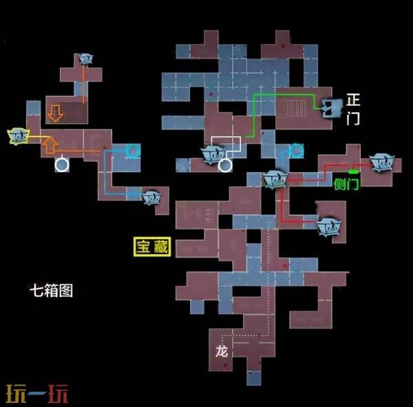 超自然行动组精绝古城小抄完整版 宝藏图小抄高清大图