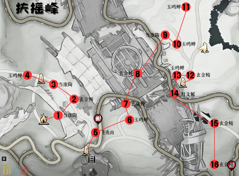 燕云十六声不见山天陉扶摇峰蹊跷全收集 燕云天陉扶摇峰蹊跷点位大全