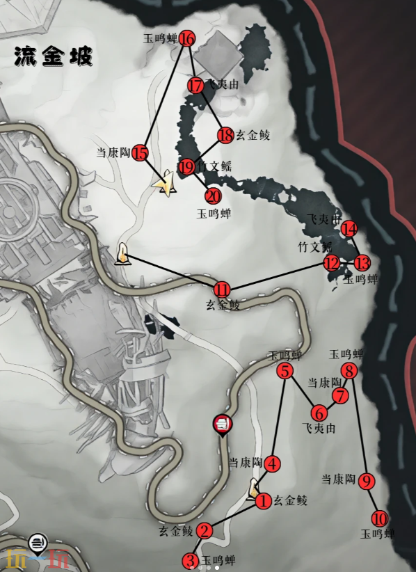 燕云十六声天陉流金坡蹊跷全收集 天陉流金坡蹊跷点位大全