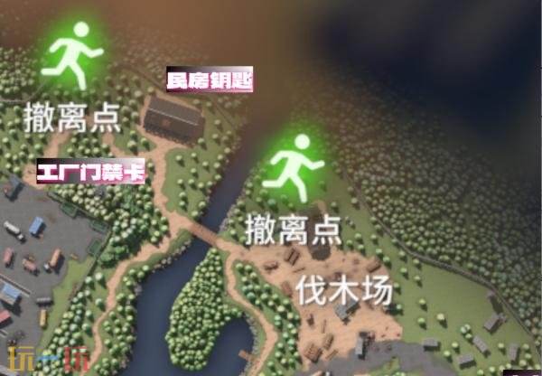 逃离鸭科夫仓库区钥匙房在哪 仓库区钥匙房位置及高级物资点分享