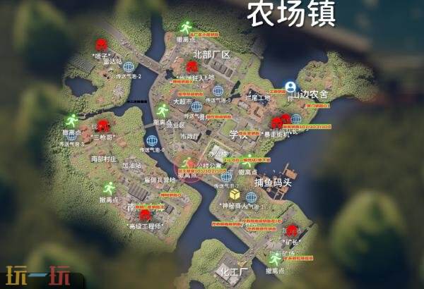 逃离鸭科夫农场镇钥匙房在哪 农场镇钥匙房位置及高级物资点分享