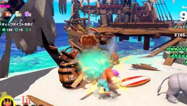 《咚奇刚：蕉力全开》DLC「DK岛&amp;绿宝石淘金」预告发布