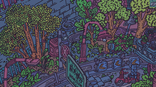 藏在旧城区里的猫